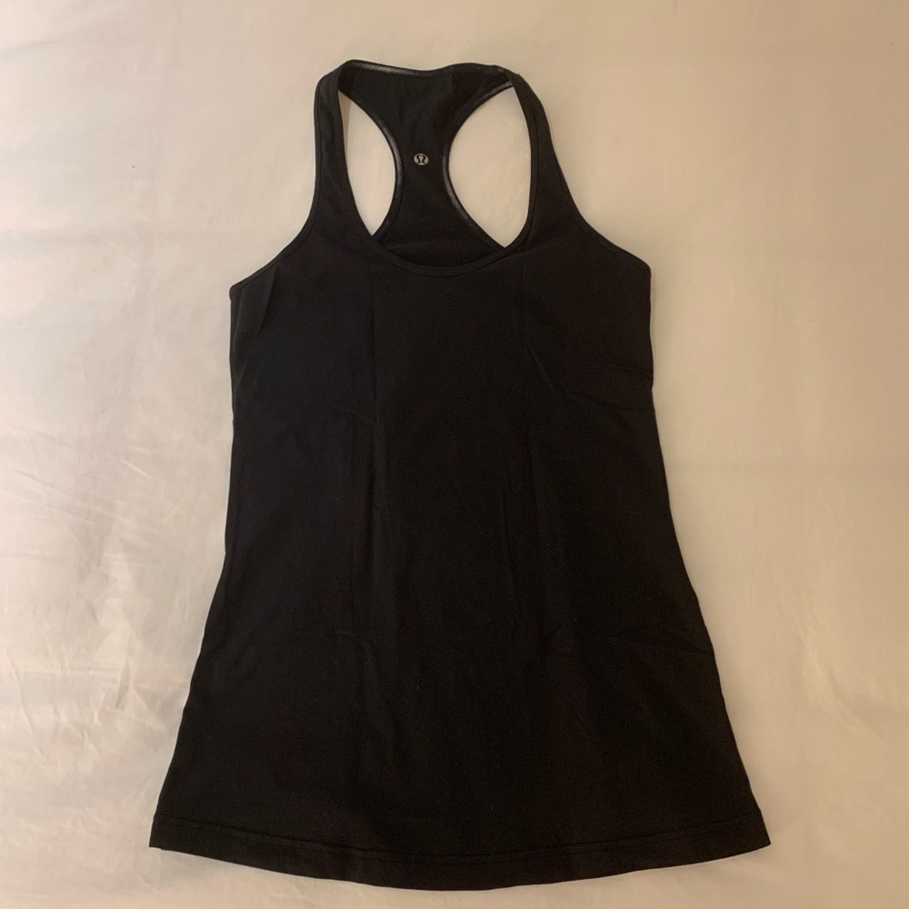 lululemon reversible black tank top